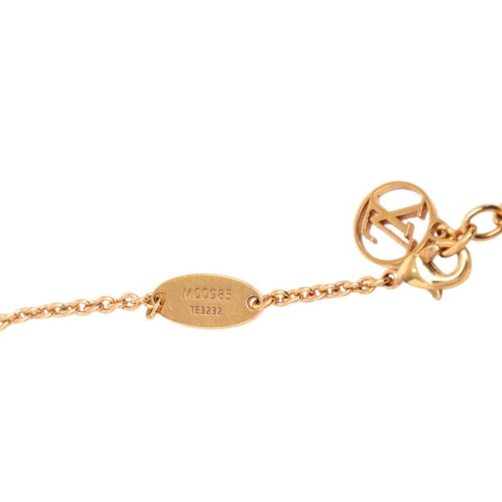 LOUIS VUITTON Gold Necklace - Picture 5 of 8